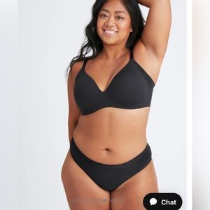 Knix black WingWoman Contour Bra size 7